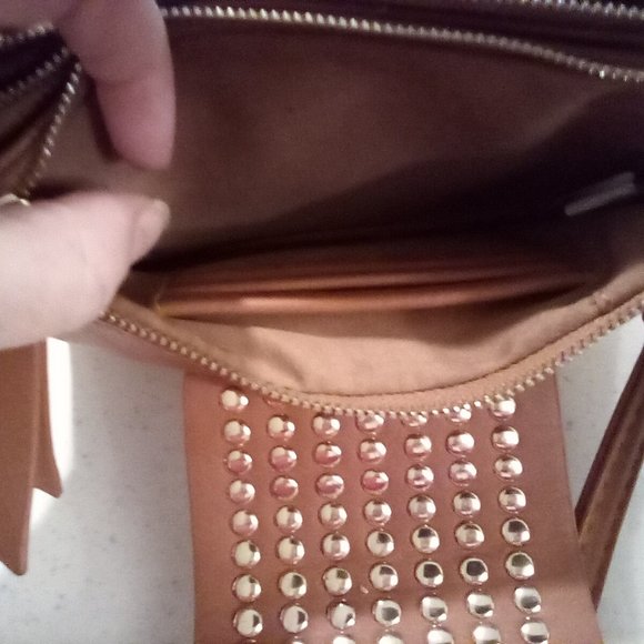 GUC Leather Studded Wristlet - Picture 8 of 16